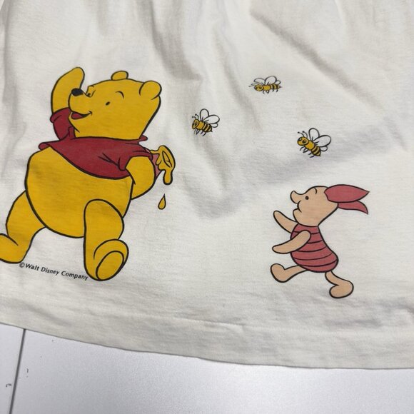 Vintage Tokyo Disneyland T Shirt White Winnie The Pooh Medium 20.5x25.5 - Picture 7 of 13
